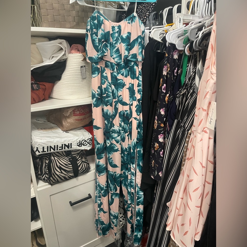 Pink Hawaiian Romper